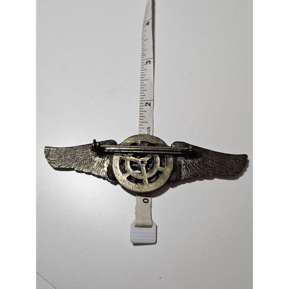 Bronze colored gear wing pin - Picture 6 of 10